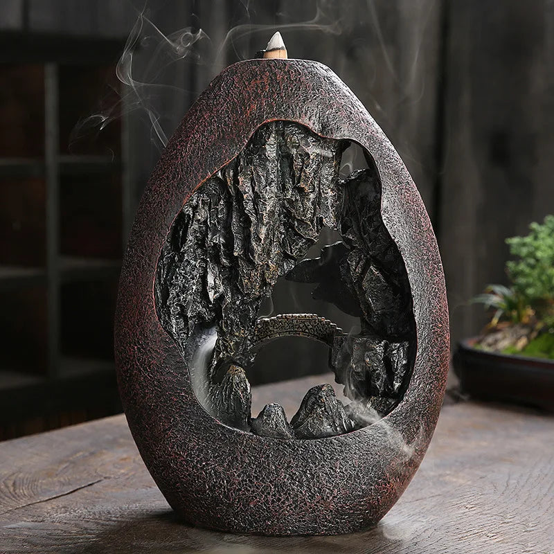 Waterfall Incense Burner