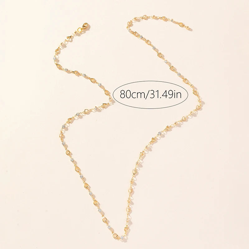 Heart O-Ring Punk Necklace