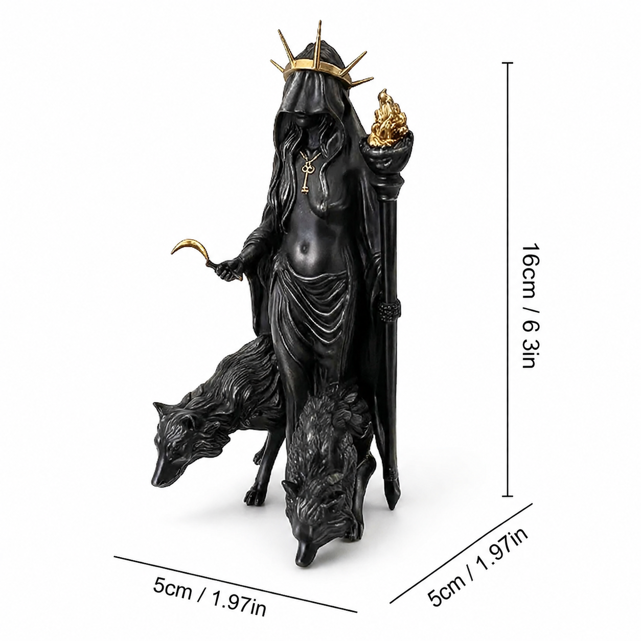 Witch statue