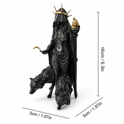 Witch statue