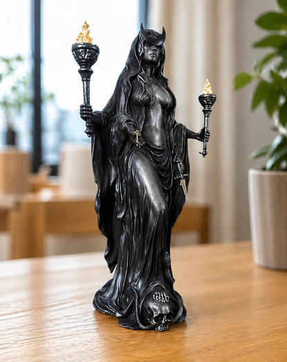 Witch statue
