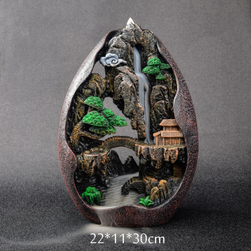 Waterfall Incense Burner