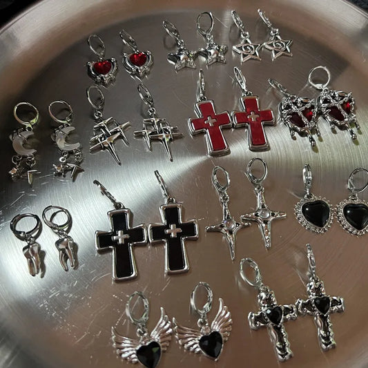 Gothic Y2K Drop Earrings