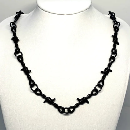 Barbed Wire Star Choker