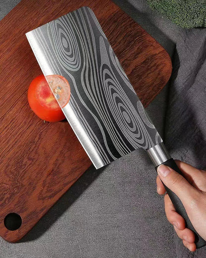 Laser Damascus Kitchen Knives