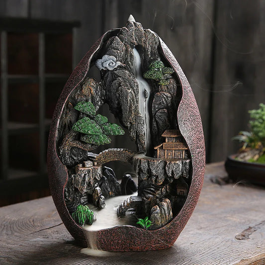 Waterfall Incense Burner