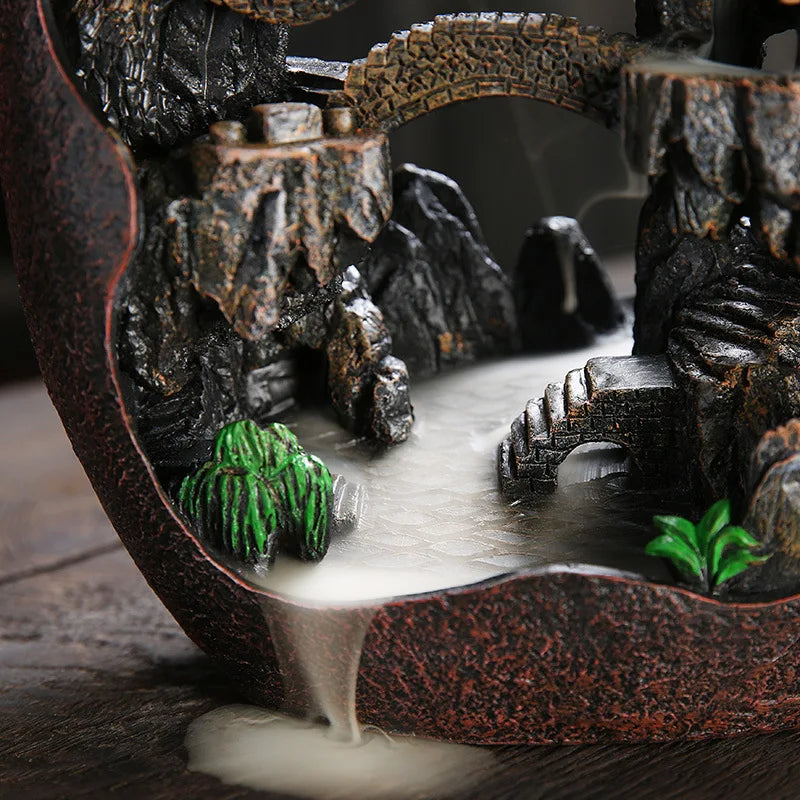 Waterfall Incense Burner
