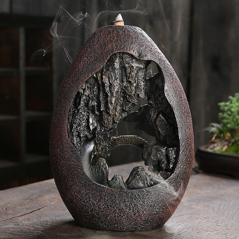 Waterfall Incense Burner