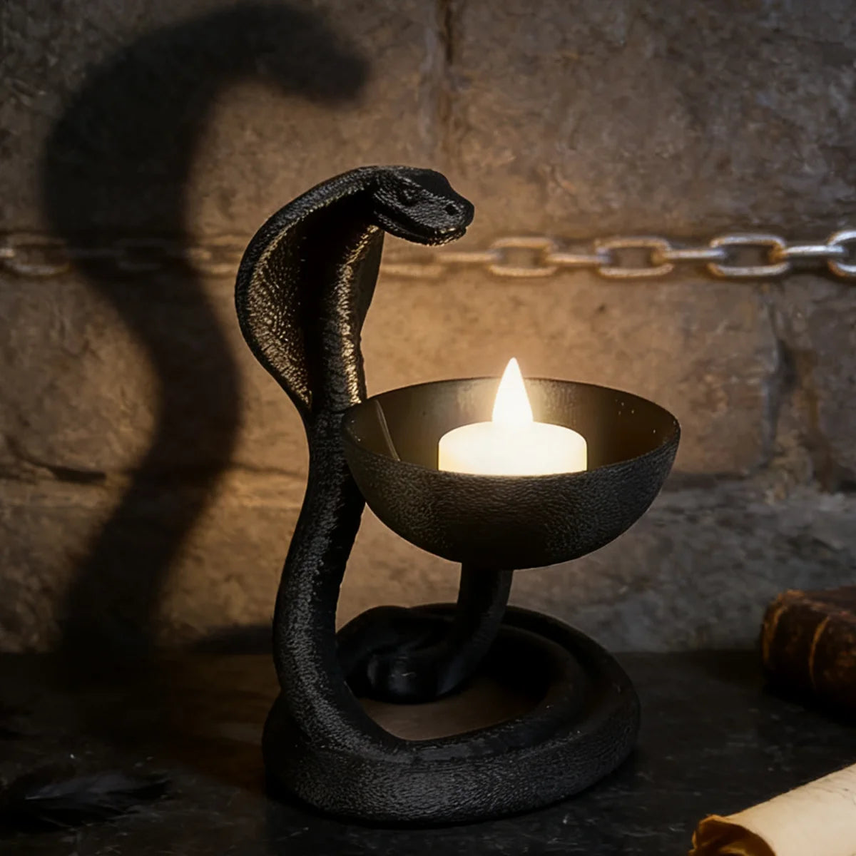 Cobra Candle Holder