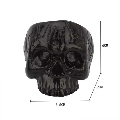 Skull Candle Holder