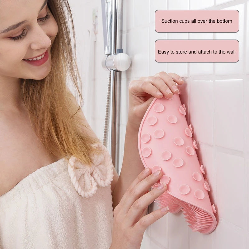 Wall Mounted Back Scrubber
